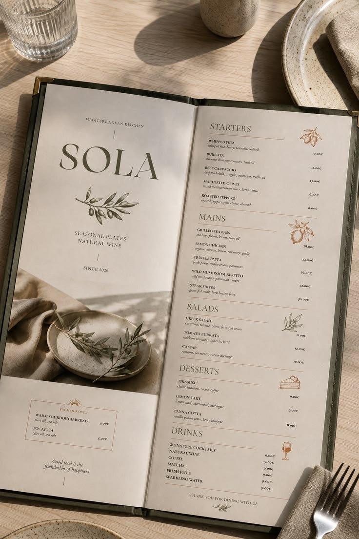 Menu Design 08